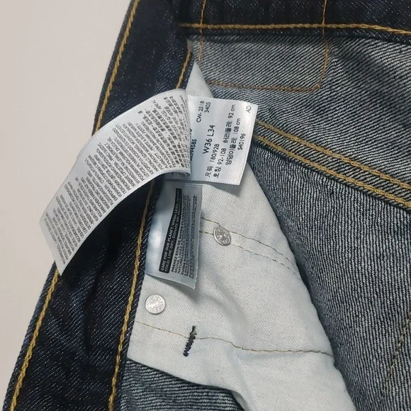 Levi's Mens 559 Relaxed Straight Fit Jeans - Picture 6 of 14